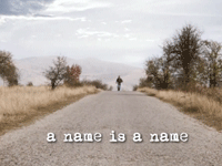 A Name is a Name